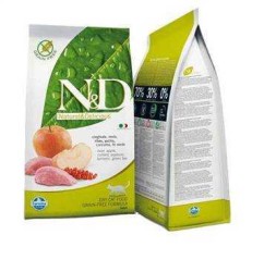 N&D Prıme Tahılsız Yaban Domuzu Etli Ve Elmalı Yetişkin Kedi Maması 1,5 Kg.