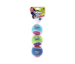 6118 Gigwi Ball Tenis Topu 3'Lü 6 Cm Köpek Oyun. - 1