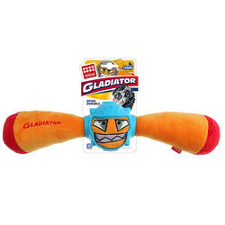 8042 Sesli Gladiatör Peluş Oyuncak Sarı Medium - 1