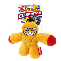 8286 Sesli Gladiatör Peluş Oyuncak Sarı Small - 1