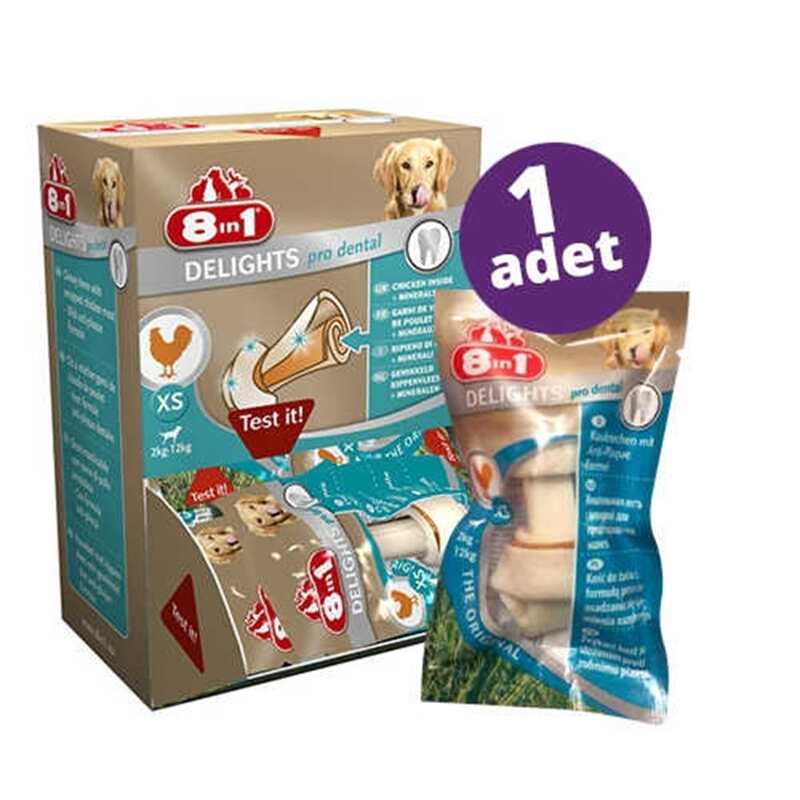 8In1 Pro Dental Xs Bones 1 Adet