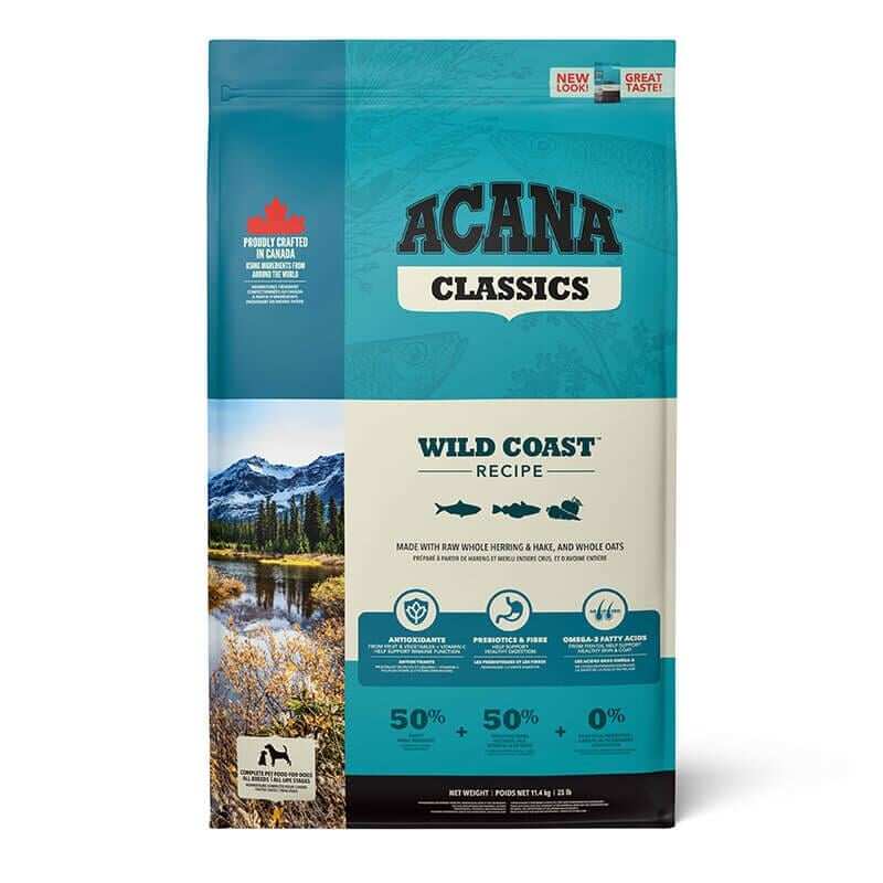 Acana Classics Wild Coast Köpek Maması 9,7Kg.