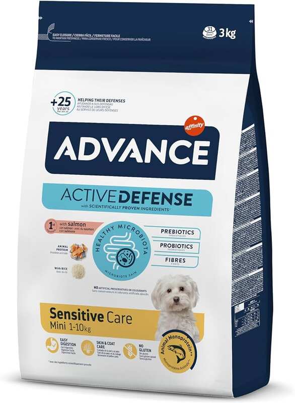 Advance Dog Mini Sensitive Balıklı Köpek Maması 3 Kg.