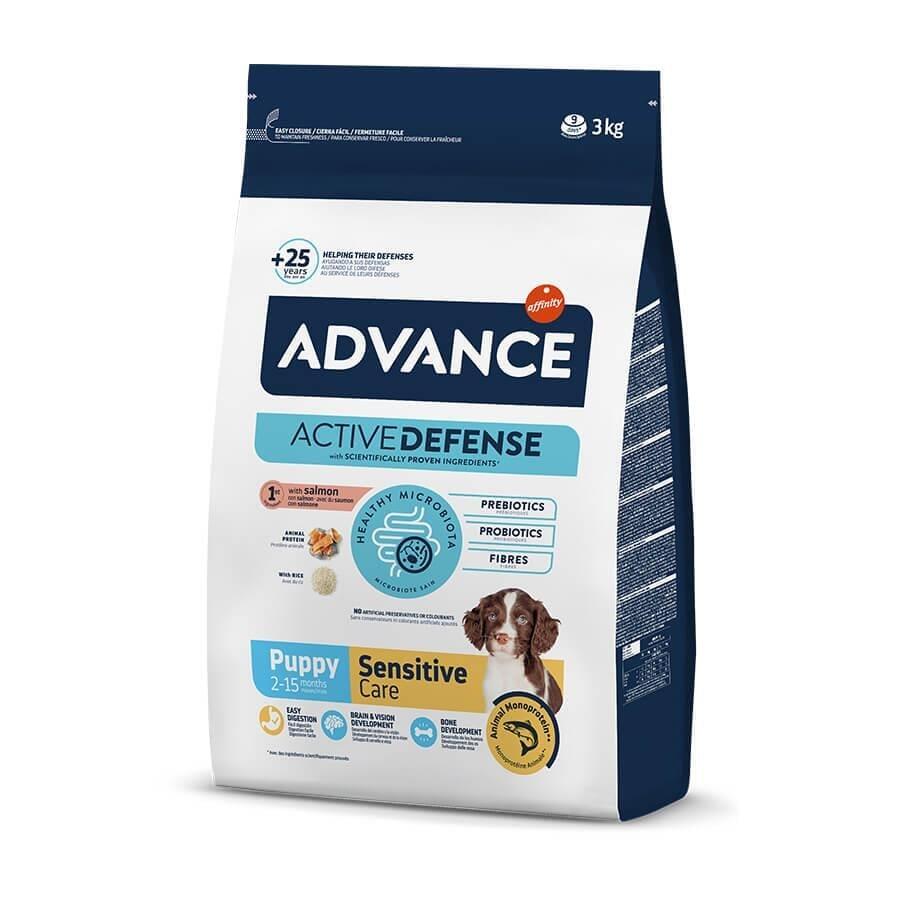 Advance Puppy Sensitive Hassas Yavru Köpekler İçin Mama Somonlu 3 Kg. - 1