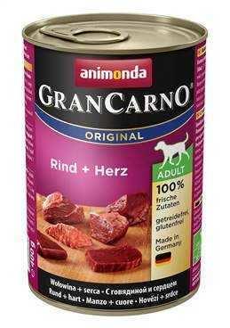 Animonda Gran Carno Sığır Etli Yürekli Köpek Konservesi 400 Gr. - 1