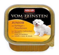 Animonda Von Feinsten Kümes Hayvanlı&Hindi Yürekli Yavru Köpek Konservesi 150 Gr. (1)