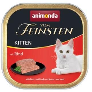 Animonda Vom Feinsten Biftekli Yavru Kedi Konservesi 100 Gr. - 1
