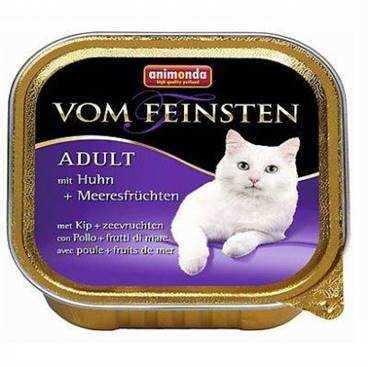 Animonda Vom Feinsten Deniz Ürünleri & Tavuklu Yaş Kedi Maması 100 Gr. - 1