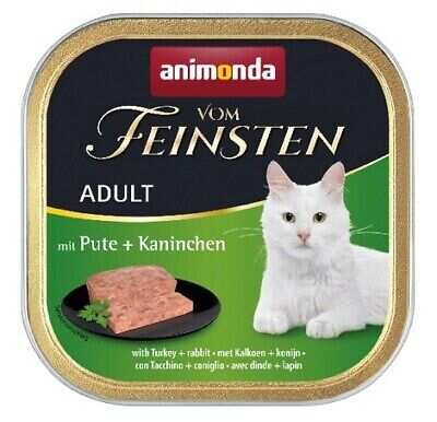 Animonda Vom Feinsten Hindi Etli Tavşanlı Yetişkin Konserve Mama 100 Gr.
