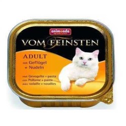 Animonda Vom Feinsten Kümes Hayvanı Ve Makarna Yetişkin Kedi Konserve Maması 100 Gr.