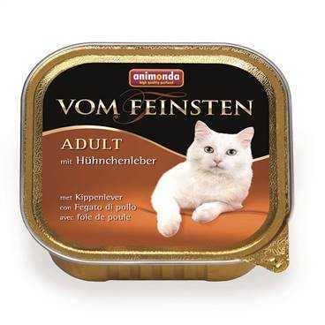 Animonda Vom Feinsten Tavuklu Ve Ciğerli Kedi Konserve Maması 100 Gr. - 1
