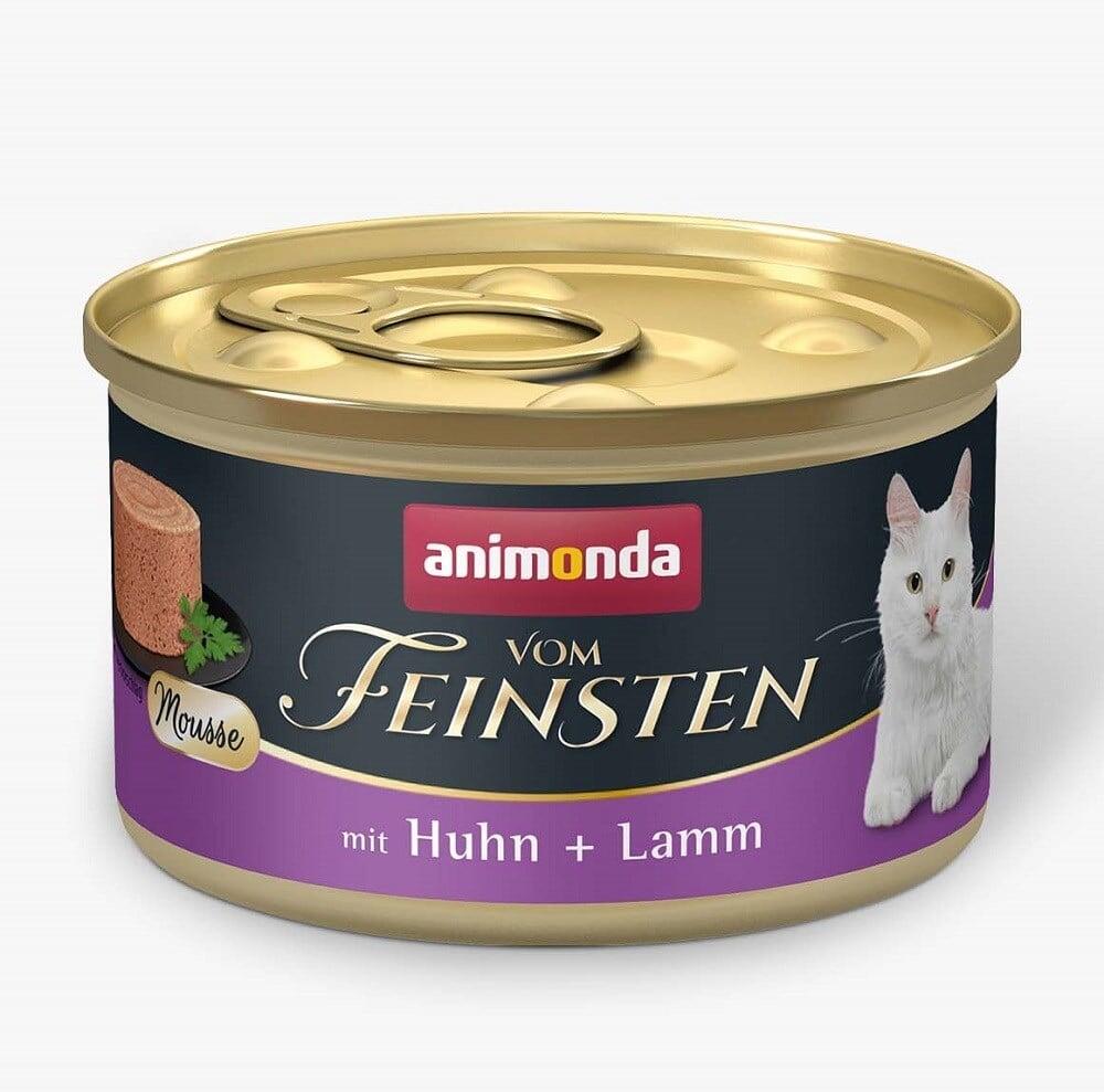 Animonda Vom Feinsten Tavuklu ve Kuzulu Yetişkin Kedi Konservesi 85g - 1