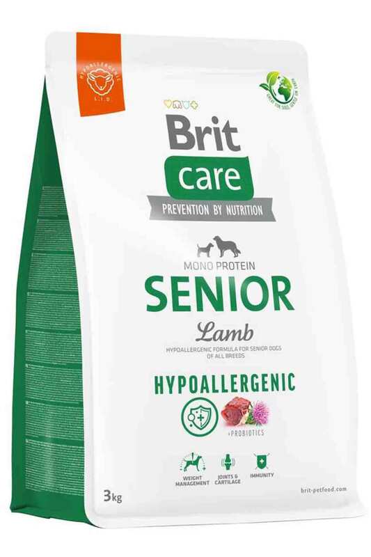 BRIT CARE DOG HYPO SENIOR 3 KG