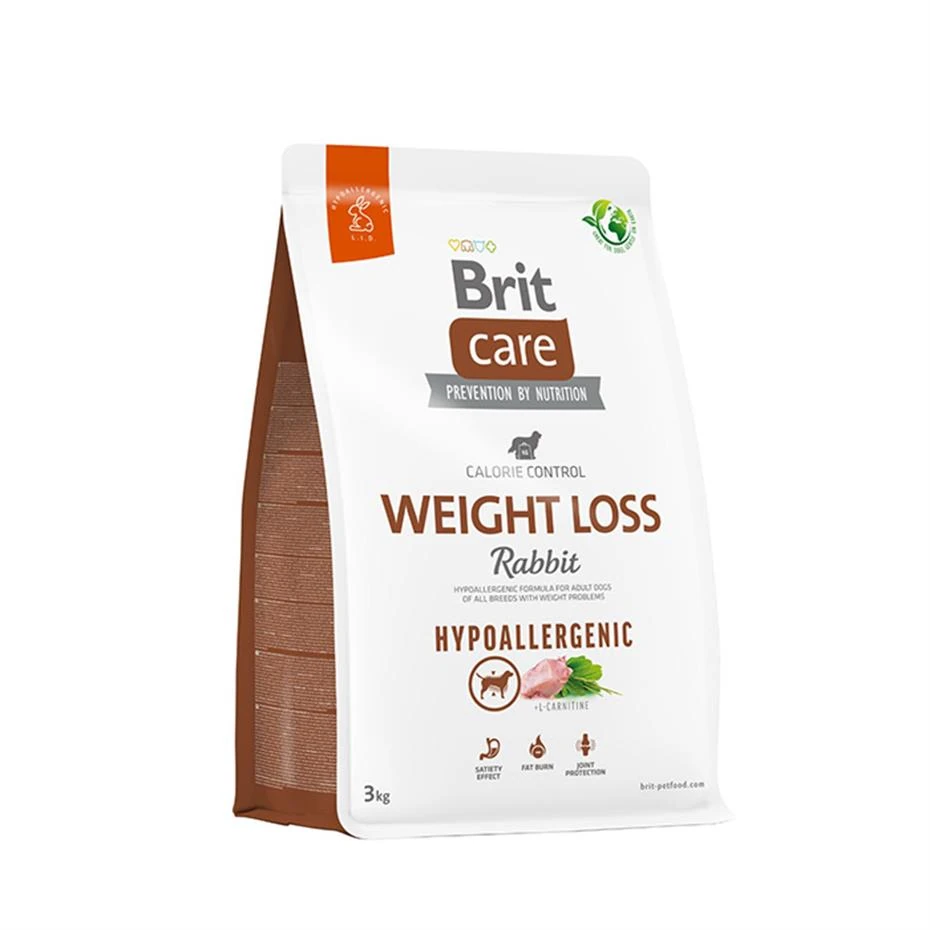 BRIT CARE DOG HYPO WEIGHT LOSS RABBIT 3 KG