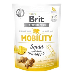 BRİT CARE FUNCTİON SNACK MOBİLİTY KALAMARLI KÖPEK ÖDÜLÜ 150GR