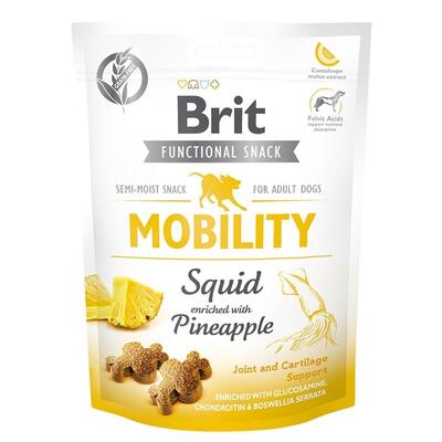 BRİT CARE FUNCTİON SNACK MOBİLİTY KALAMARLI KÖPEK ÖDÜLÜ 150GR - 1
