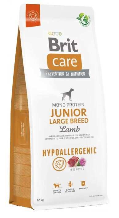 BRİT CARE HYPO ALLERGENİC KUZULU B. IRK YAVRU KÖPEK MAMASI 12 KG