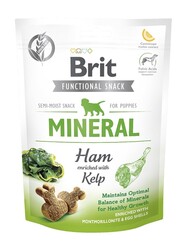 BRİT CARE MİNERAL JAMBON VE DENİZ YOSUNLU YAVRU KÖPEK ÖDÜL MAMASI 150GR