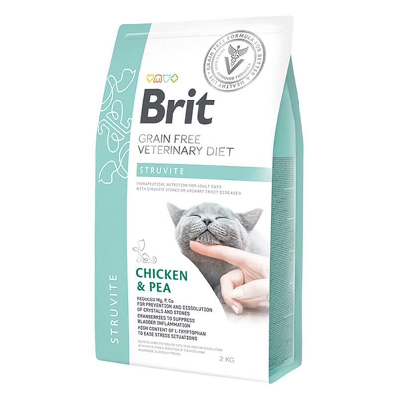 BRIT GF VETERINARY DIETS CAT STRUVITE TAVUK BEZELYE 2 KG - 1