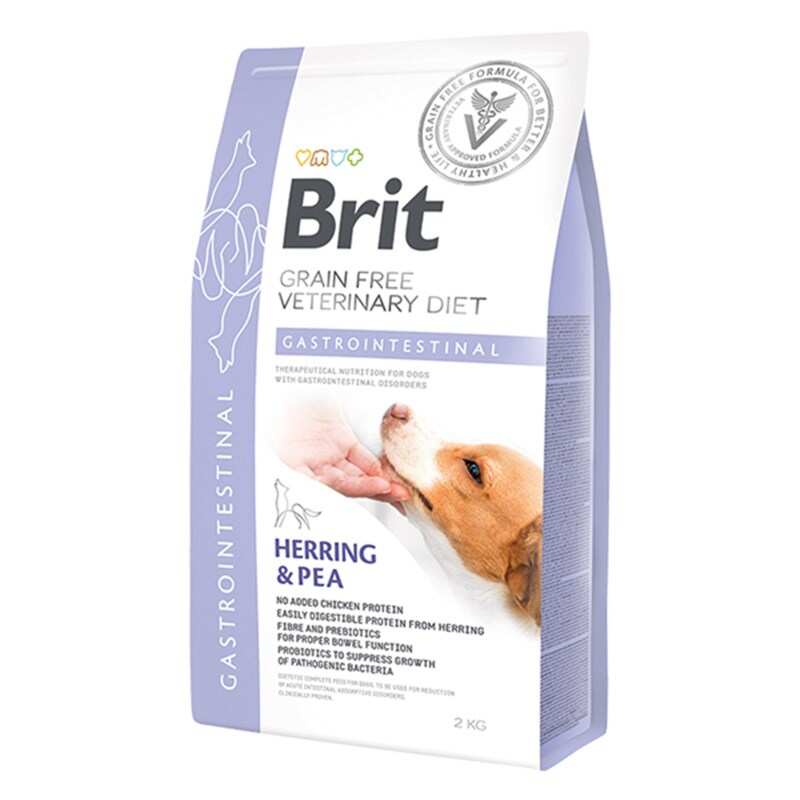 BRIT GF VETERINARY DIETS DOG GASTROINTESTINAL RİNGA BEZELYE 12 KG