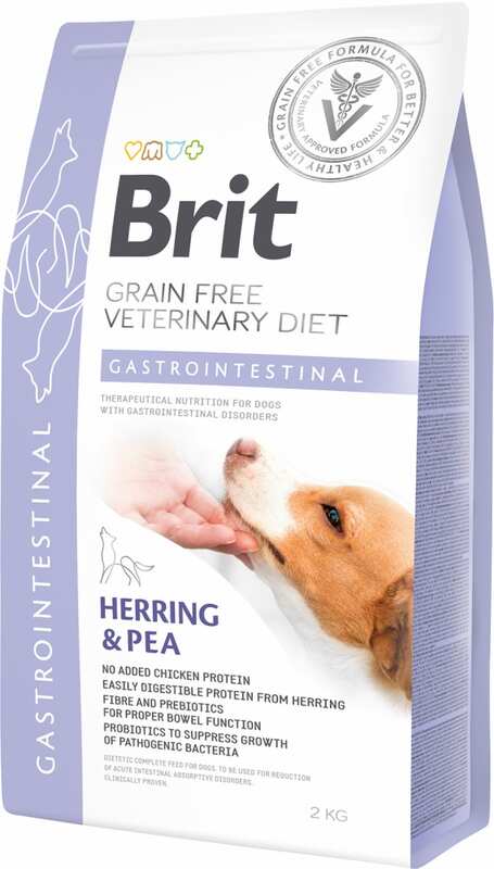 BRIT GF VETERINARY DIETS DOG GASTROINTESTINAL RİNGA BEZELYE 2 KG