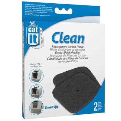Catit Clean Carbon Yedek Filtre 2Li Paket 50705 - 1