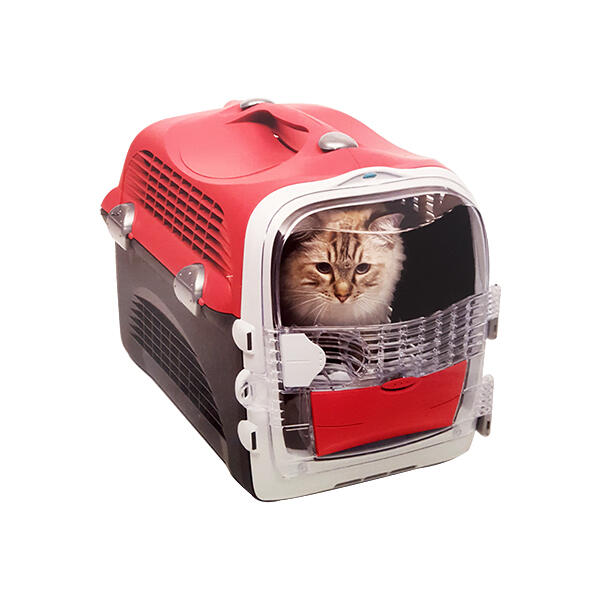 Catit Cabrio Carrier Cherry Red - 1