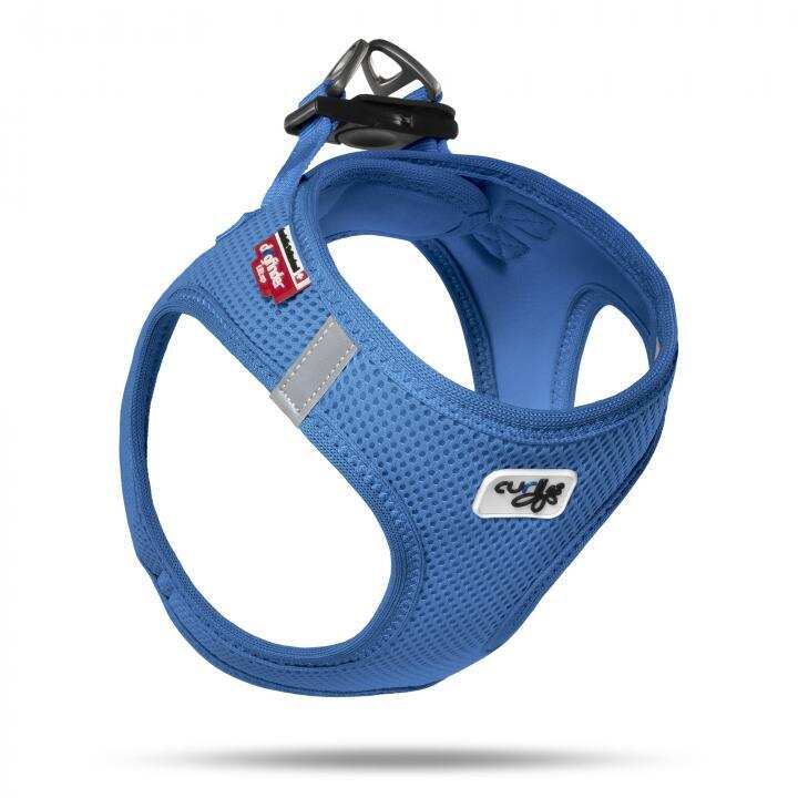 Curli Vest Harness Air-Mesh Köpek Göğüs Tasması Mavi 2Xs