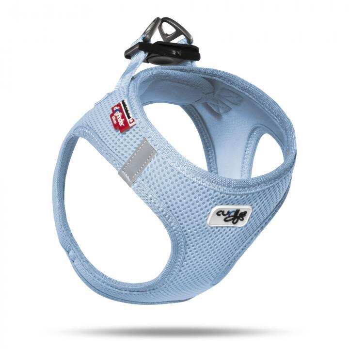 Curli Vest Harness Air-Mesh Köpek Göğüs Tasması Skyblue S