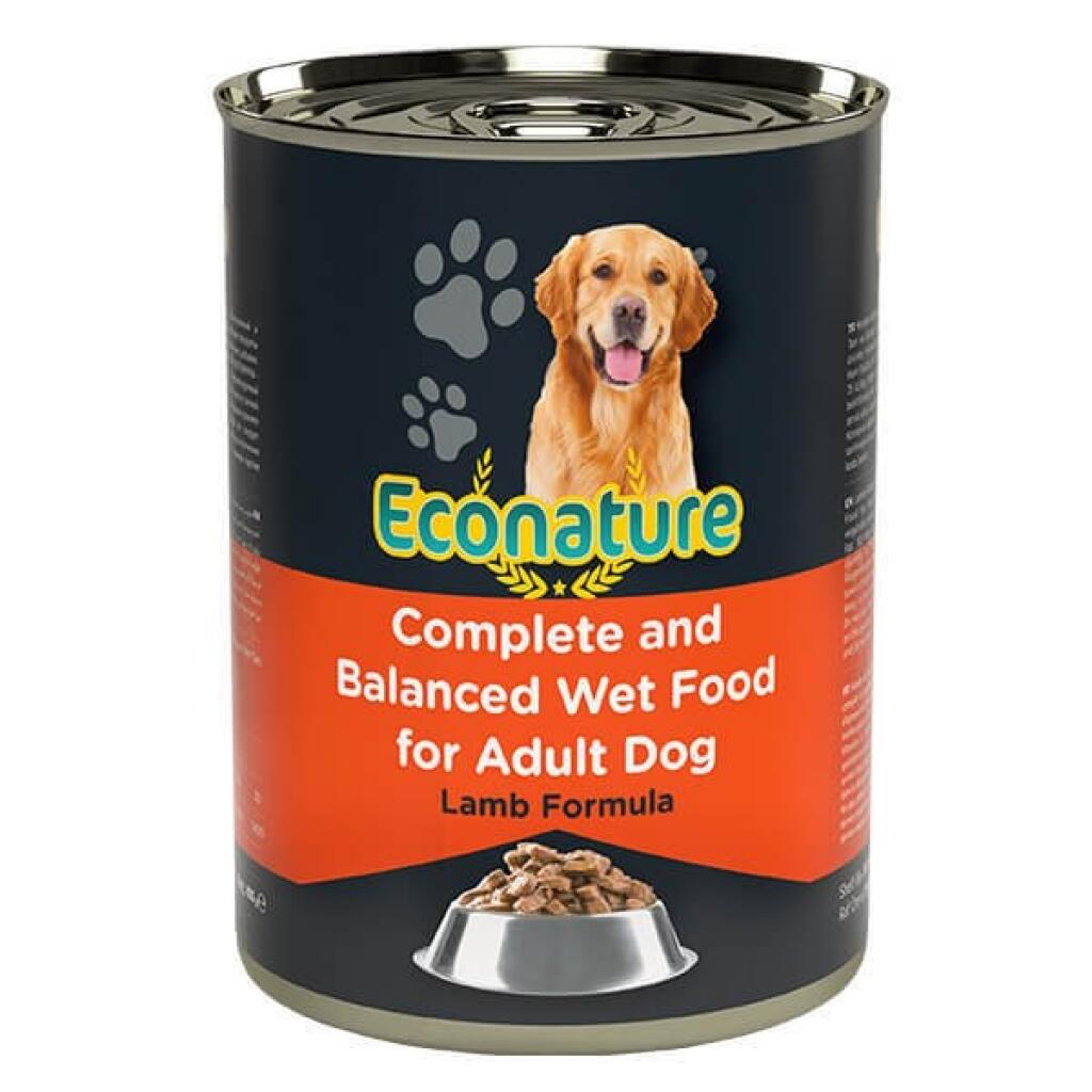 Econature Adult Kuzu Etli Yetişkin Köpek Konservesi 400 Gr - 1