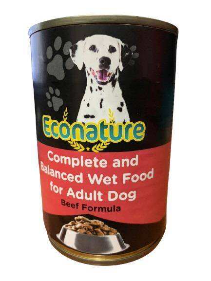 Econature Beef Sığır Etli Köpek Konservesi 400 Gr