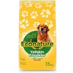 Econature Kuzulu Yetişkin Köpek Maması 15 Kg.