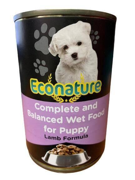Econature Puppy Lamb Kuzu Etli Yavru Köpek Konservesi 400 Gr - 1