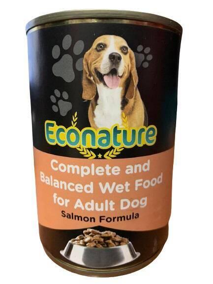 Econature Somon Etli Köpek Konservesi 400 Gr - 1