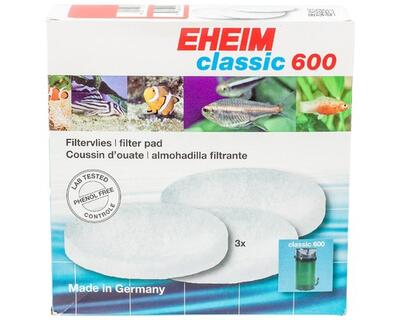 EHEİM CLASSİC 600 YEDEK ELYAF 3'LÜ - 1