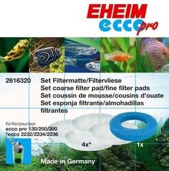EHEİM ECCO PRO 2032-2034-2036 ELYAF VE SÜNGER SETİ - 2