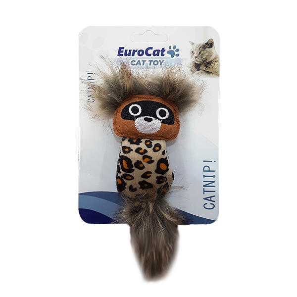 EuroCat Kedi Oyuncağı Leopar Sincap 16 cm - 1