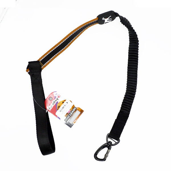 EuroDog Köpek Uzatma Lastikli 25mmx120cm Kahve. - 1