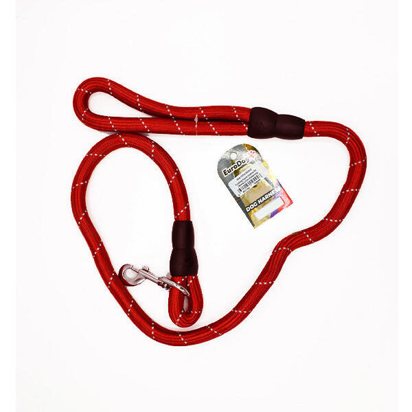 EuroDog Köpek Uzatma Ref. 18mm x 120cm Kırmızı - 1