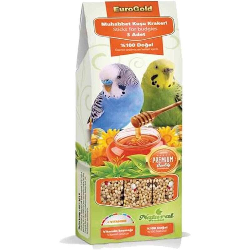 EuroGold Muhabbet Ballı Kraker Üçlü 95 Gr. - 1