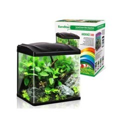 Eurostar Akdeniz 380 Siyah Komple Akvaryum Seti Led 38 X 26 X 40,5 Cm (1)