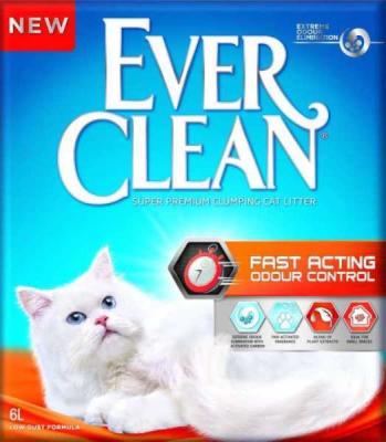 Ever Clean Fast Acting Hızlı Koku Emen Kedi Kumu 6 Litre - 1