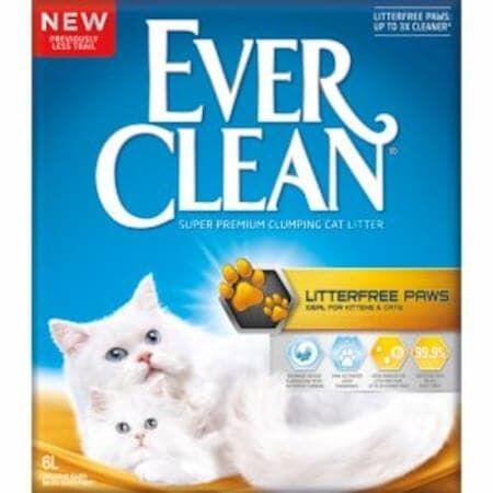 Ever Clean Litter Free Paws kedi Kumu 6 Lt. - 1