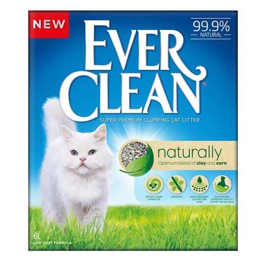 Ever Clean Naturally Kedi Kumu 6 Lt