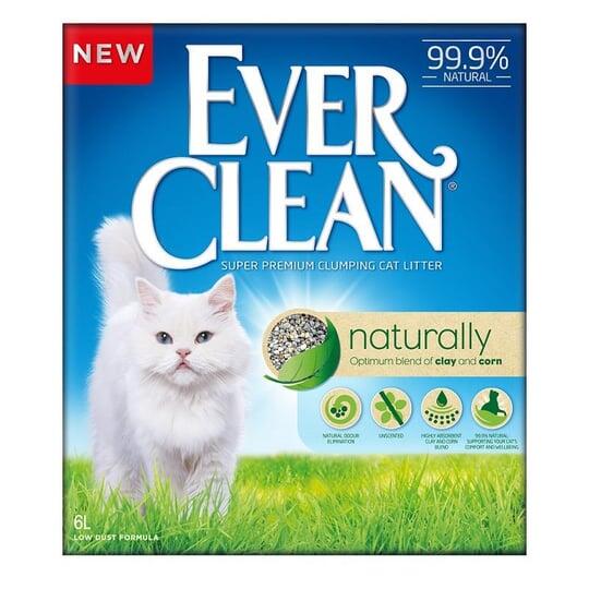 Ever Clean Naturally Kedi Kumu 6 Lt - 1