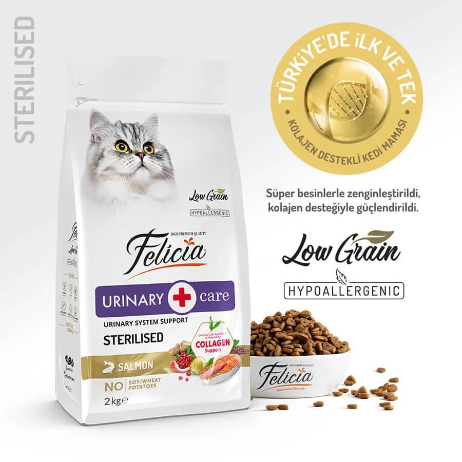 Felicia Az Thl Sterilsed Somonlu Kedi Maması 2 Kg