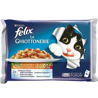 Felix Sığır Etli Kedi Avantajlı Paket 4x85 G - 1