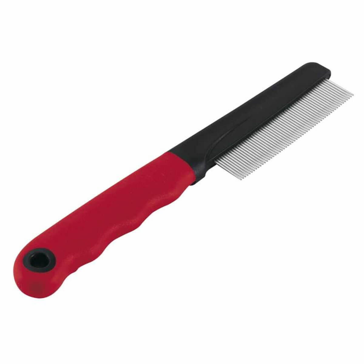Ferplast GRO 5860 Çelik Uçlu Kedi Köpek Tarağı 19,5 cm x 3 cm - 1
