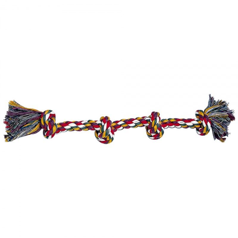 Ferplast Pa 6524 Dört Dügümlü Köpek Diş İpi 52 Cm - 1