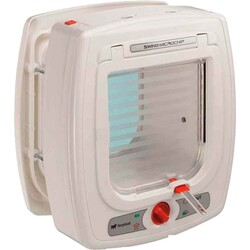 Ferplast Swing Microchip White Mikroçipli Beyaz Kedi Köpek Kapısı